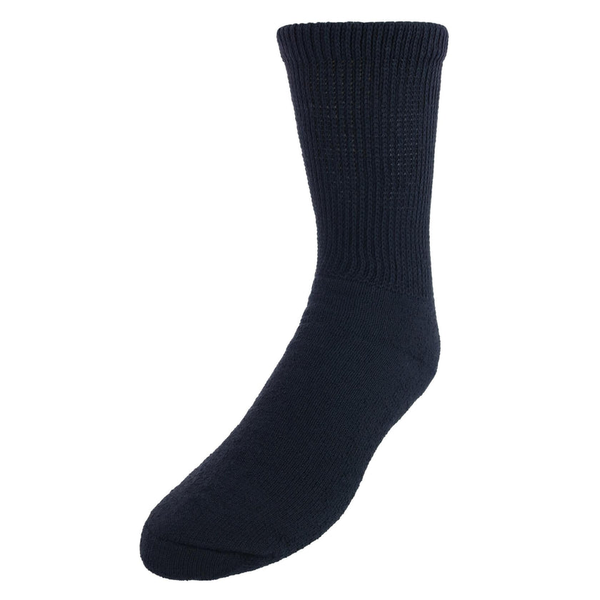 CTM® Men's Diabetic Crew Socks