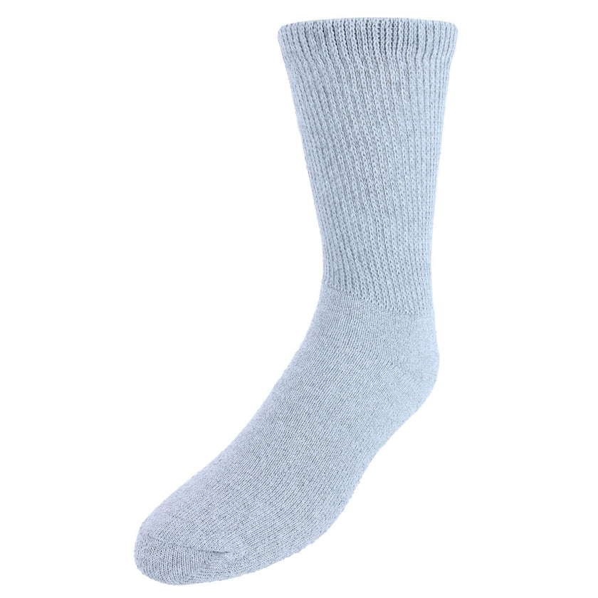 CTM® Men's Diabetic Crew Socks