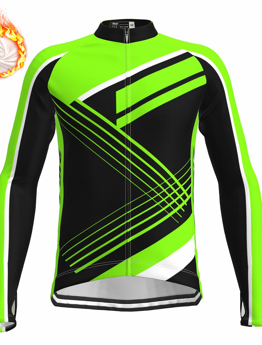 Grams Men's Long Sleeve Cycling Jersey